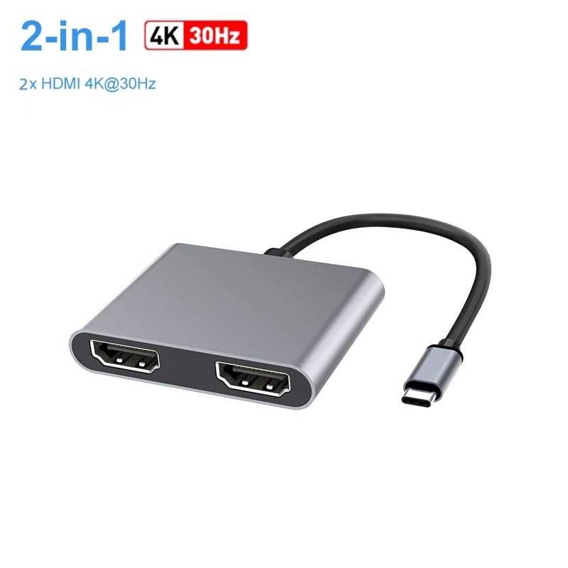 【Ready Stock+FREE Shipping+COD】3 4 High Speed 4 Ports USB C to HDMI 4K VGA USB3.0 PD Charging Hub Type C Docking Station Usb C Hub For Laptop Mobile Phone Tablet Switch USB C Dock. 