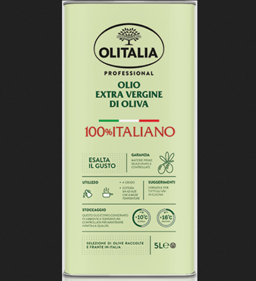 Olitalia Olio Extra Virgin Di Oliva Oil 5LTR