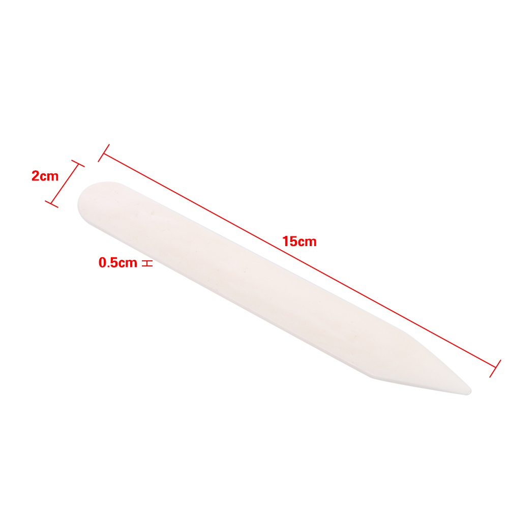 Natural Bone Folder Creaser Scoring Folding Creasing Paper Leather Craft 6". 