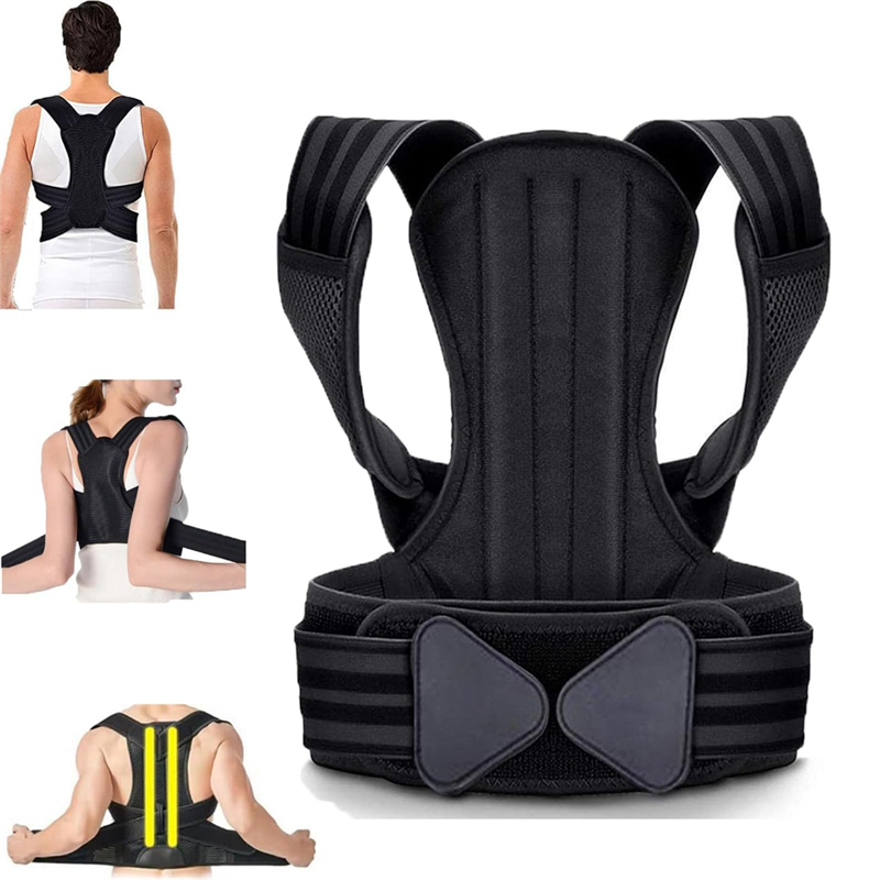 Posture Corrector,Instant Posture Corrector,Back Straightener Posture Corrector, Adjustable Back Posture Belt Easy Install L. 