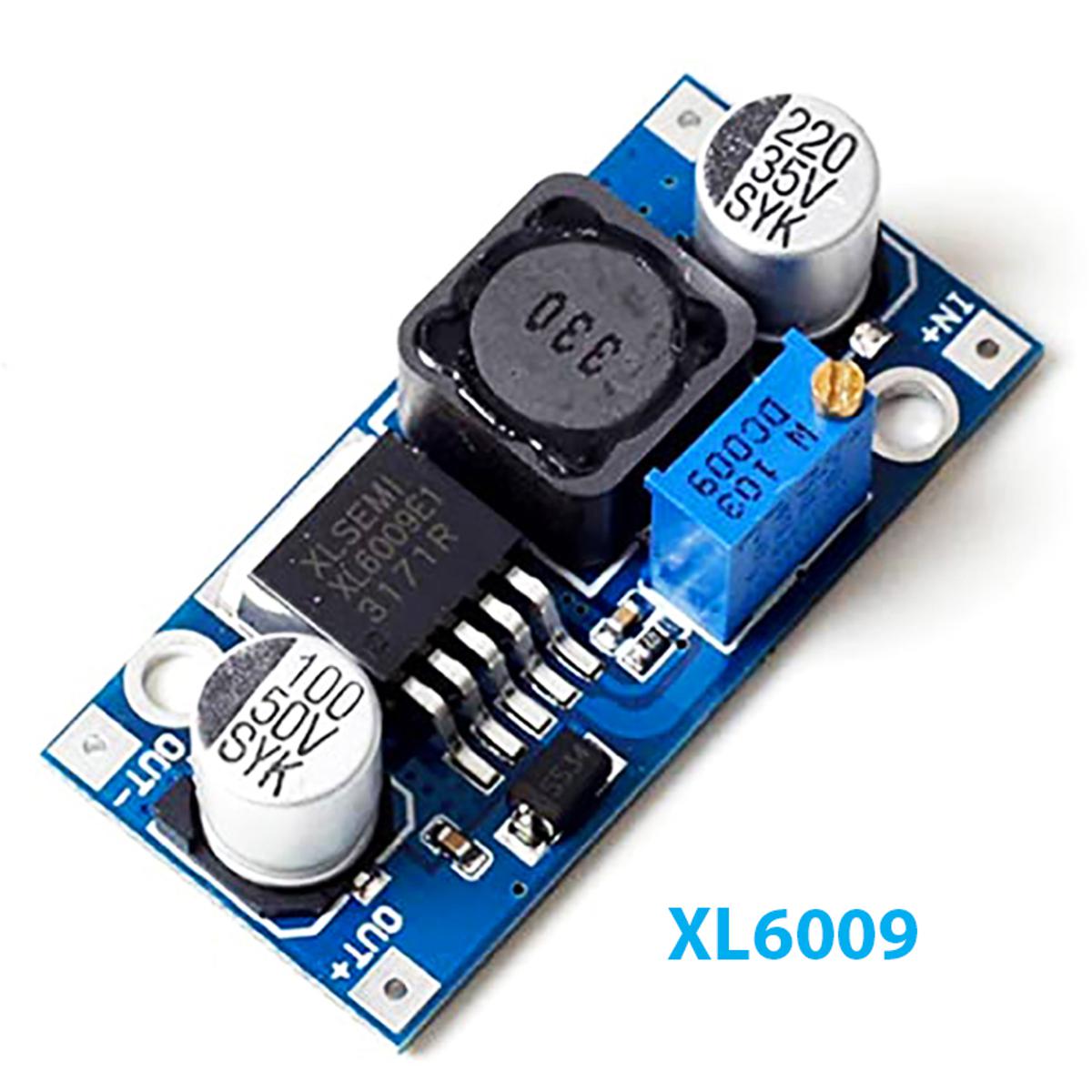 DC-DC XL6009 Boost Adjustable Step Up Step Down Converter Module Solar 1.25-36V Voltage Board Replace LM2596 XL4005 XL4015. 