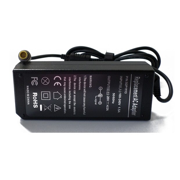 20V 4.5A 90W Laptop Adapter Power Adapter Charger 40Y7657 For Caderno IBM Lenovo ThinkPad W500 T430u Twist S230u. 