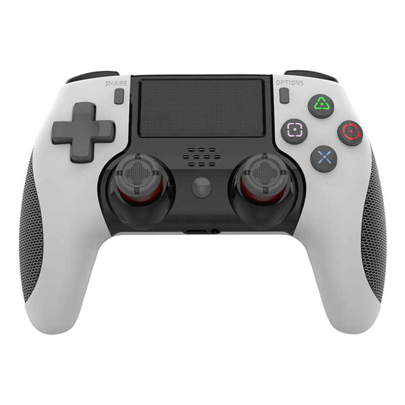 For Bluetooth Game Controller, Supports Console Series, Has Dual Motor Vibration and Six-Axis Sensing White Durable Easy to Use