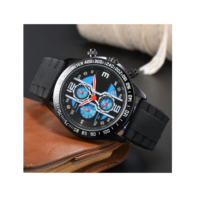 Cross-border drop shipping source AliExpress wish men's high fashion casual Farah quartz tape watch men. 