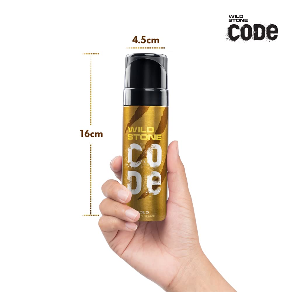 Wild Stone Code Gold Body Perfume 120ml. 
