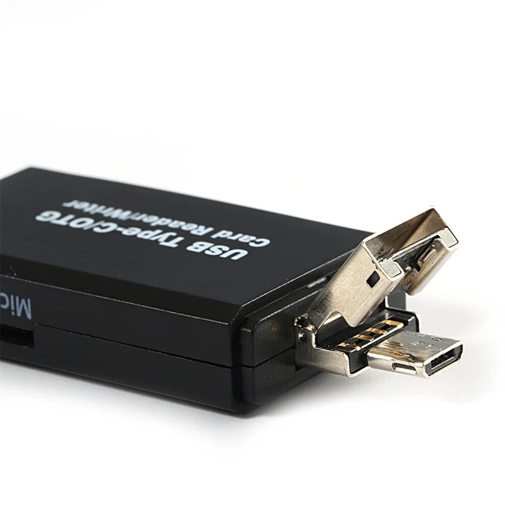 USB 2.0 Card Reader OTG Micro SD Card Reader For USB Micro SD Adapter Flash Drive Smart Memory Card Reader Type C Cardreader. 