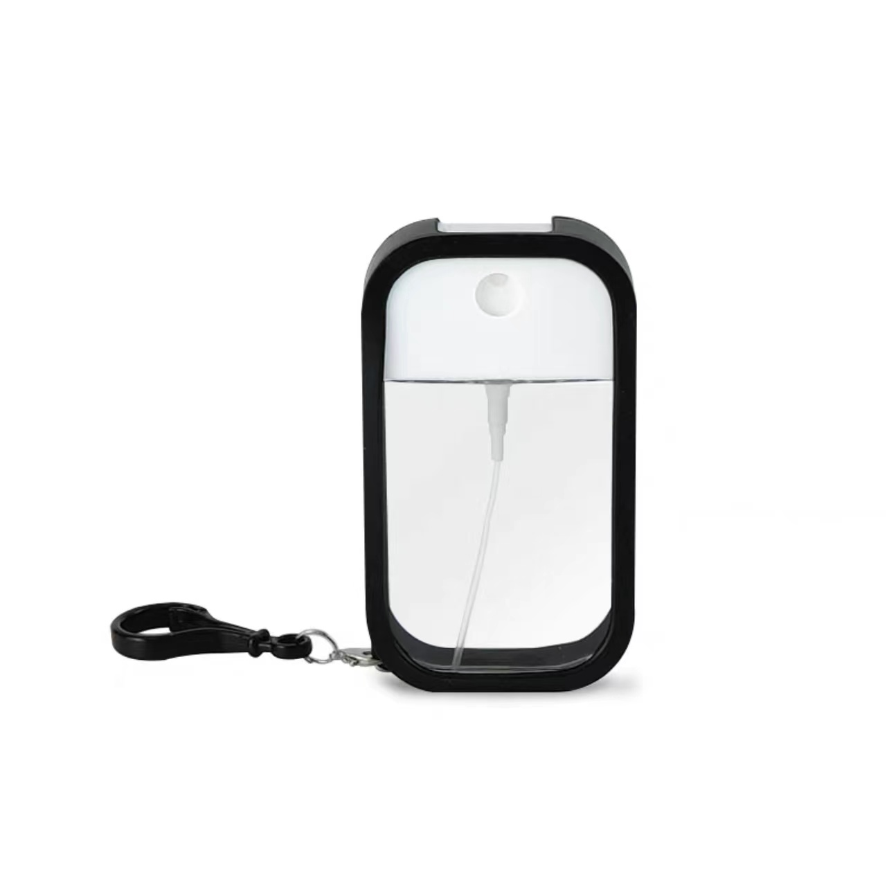 Portable Card Type Spray Bottles Free Jelly Case Plastic Alcohol Refillable Fine Mist Sprayer Portable Flat Shape Atomizer Pump Applicator for Empty Freshener Cologne Hand Sanitizer Dispenser Cosmetic Container, 50ml. 
