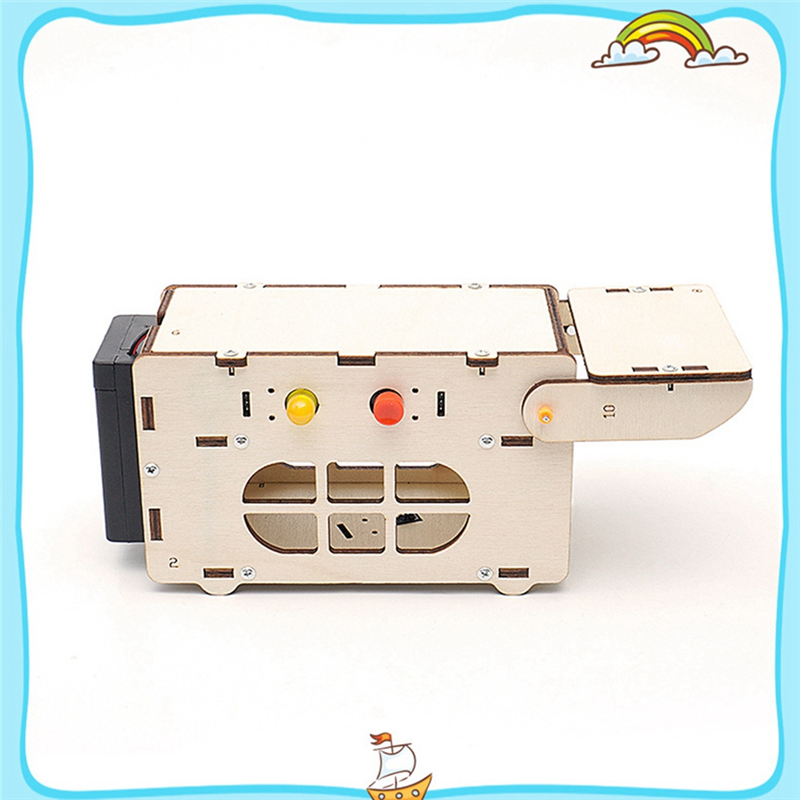 Intelligent Sensor Mouse Trap STEM Kits DIY Science Experimental Tool Kit Learning Educational Supplies for Kids :22x7x9cm. 