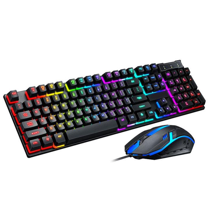 1200 DPI M6 7 Color LED Light Gaming Mouse - Black -with Optical Tracing System and 5 Million Clicks /Transparent Bluetooth Mouse. 