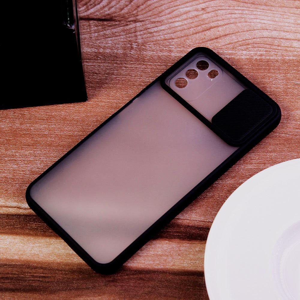 POCO C3 - Camera Protection Shutter Case Cover. 