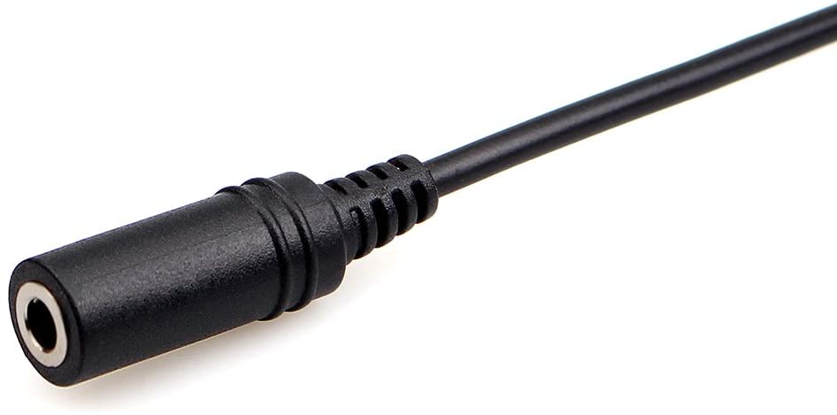 Retevis 2 Pin to 3.5mm Earpiece Adapter Cable for Baofeng BF-888S Arcshell AR-5 BTECH H-777 RT21 RT22 RT27 RT7 H-777S RT28 RT68 RT19 RT18 , 2 Way Radio Headset Adapter. 