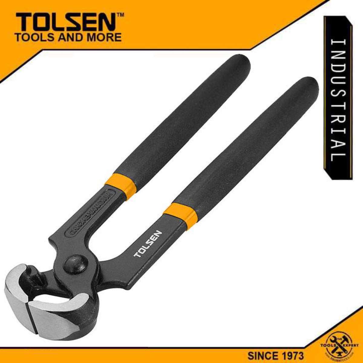 TOLSEN 8" Carpenter Pincer ( 200mm ) Industrial Grade Model: 10045 - Sustainable Option - Expression of Yourself