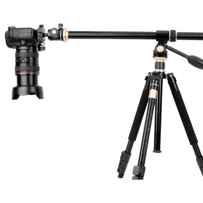 Horizontal Bar Camera Bracket Tripod Rotatable Multi-Angle Center Rod Support Tripod. 