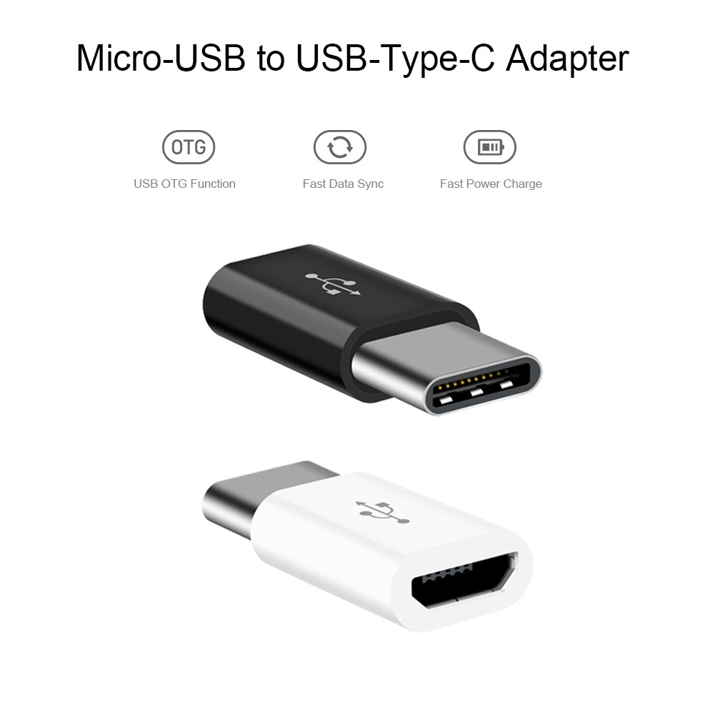 Type b to type c converter-micro usb type b female to type c male 1 pcs. 
