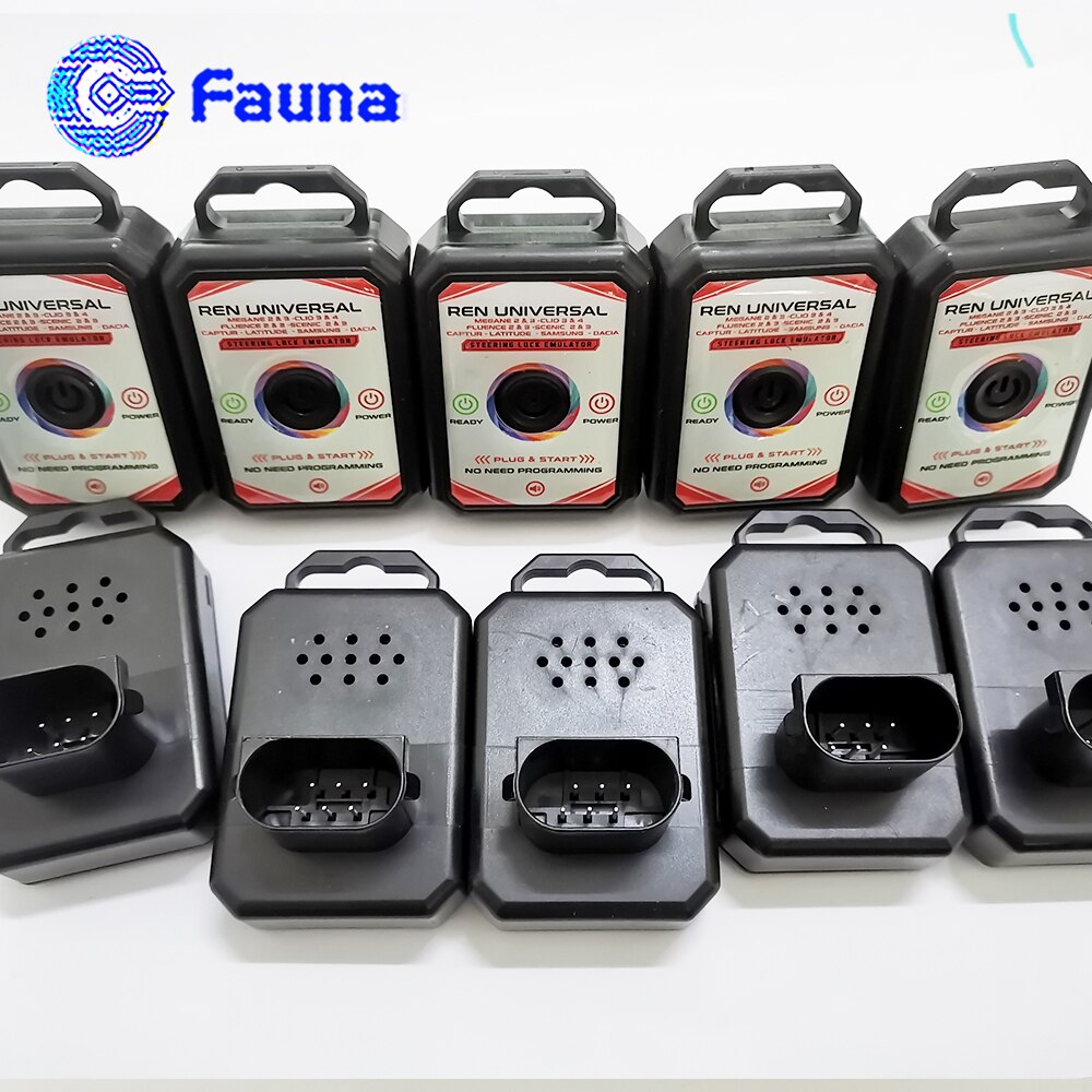 ESL EIS ELV Steering Lock Emulator Simulator With Voice For Renault Megane Clio Fluence Scenic Captur Latitude Dacia Sam-sung. 
