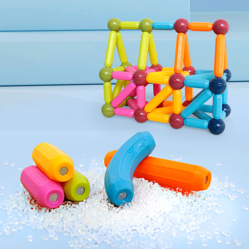 Magnetic Building Blocks for Kids Ages 4-8 STEM Construction Toys for Boys and Girls Large Size Magnetic Sticks and Balls Toy. 