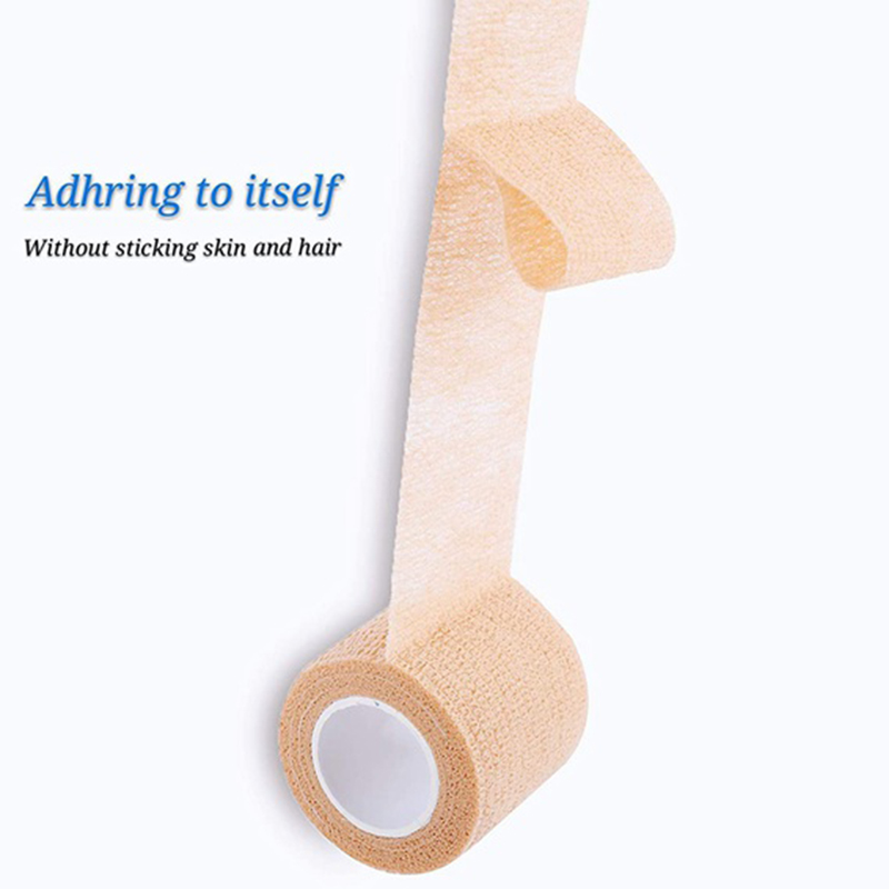 24 Rolls of Non-Woven Self-Adhesive Bandage Outdoor Finger Joint Bandage 5cm x 4.5M Black