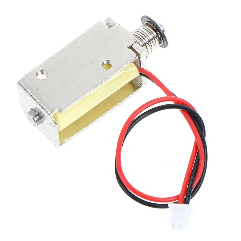 Électroaimant à Ressort Micro Push/pull - Fonctionne En 5V, 6V, 12V, 24V DC, Pour Projets électroniques