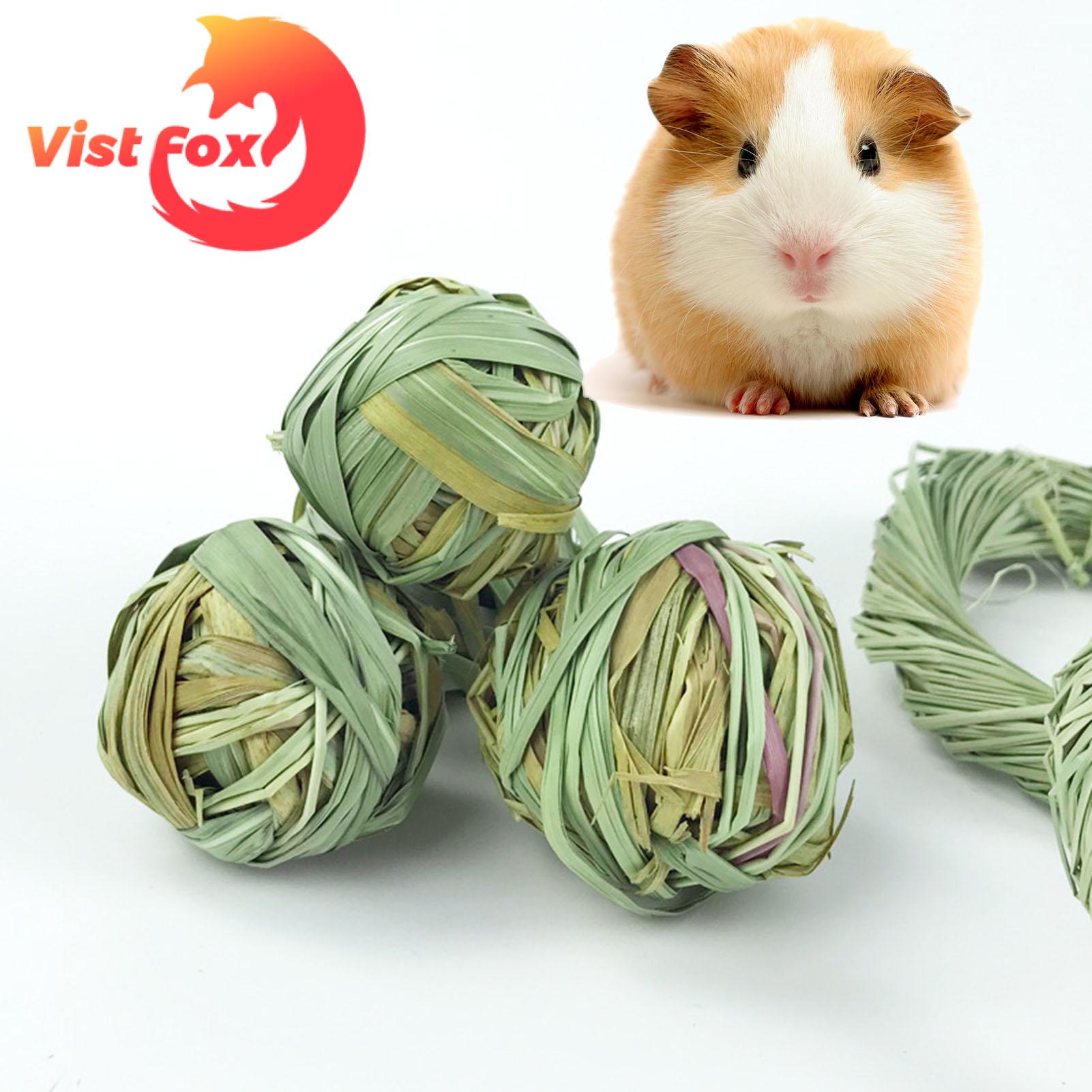Vist Fox Rabbit Chew Grass Natural Hay Grass Treat Bunny Chew Toys. 