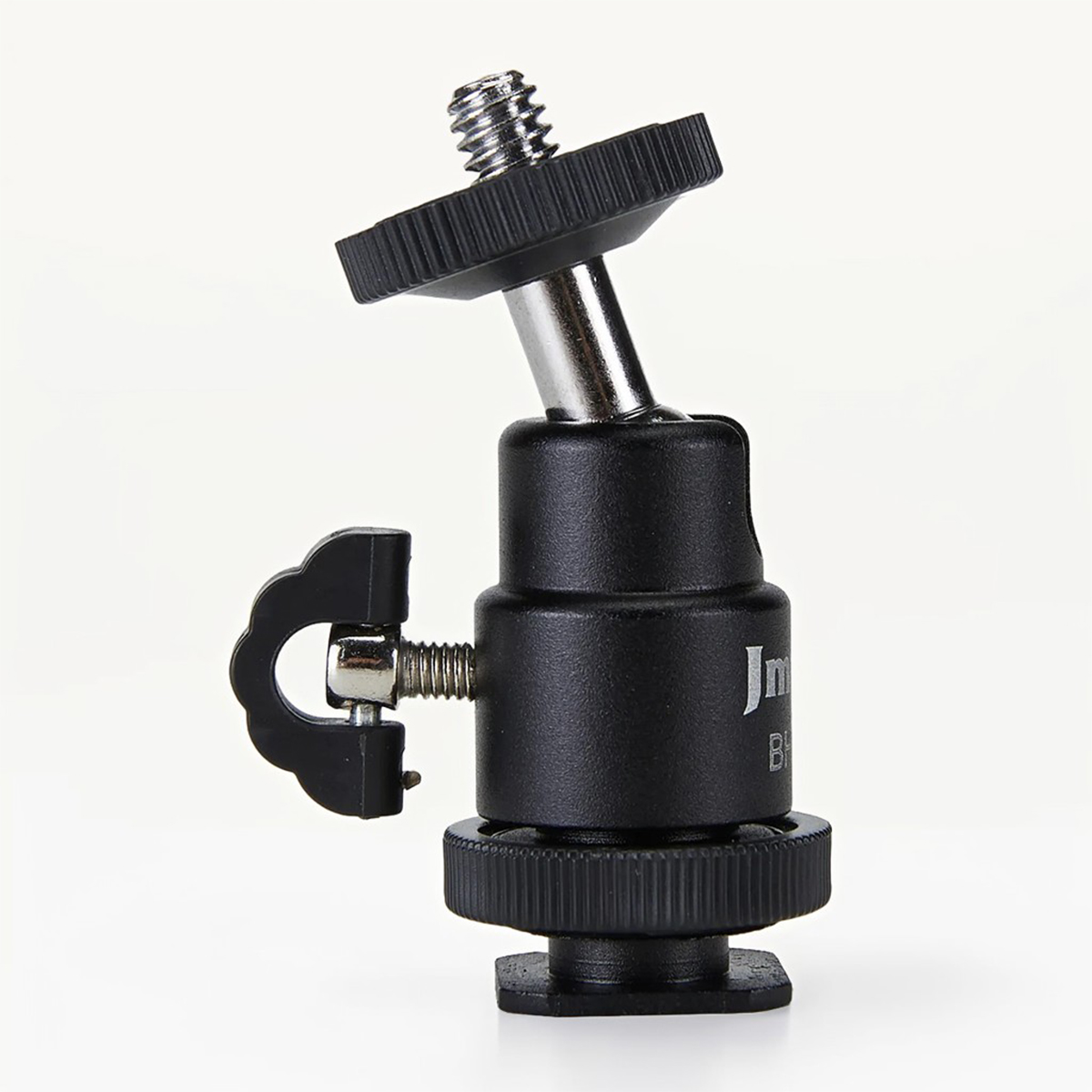 Jmary BH-02 Portable Phone Holder Mount With Cold Shoe 1/4'' Tripod Mount Stand. 