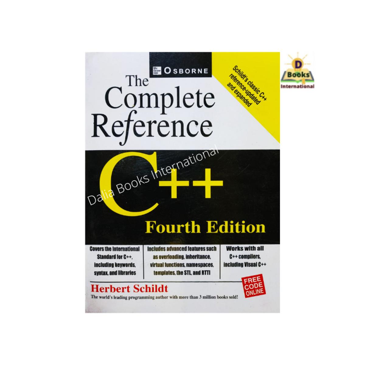 The Complete Reference C++ by Herbert Schildt