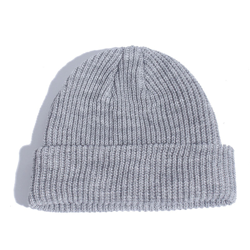 Women Man Winter Ribbed Knitted Cuffed 