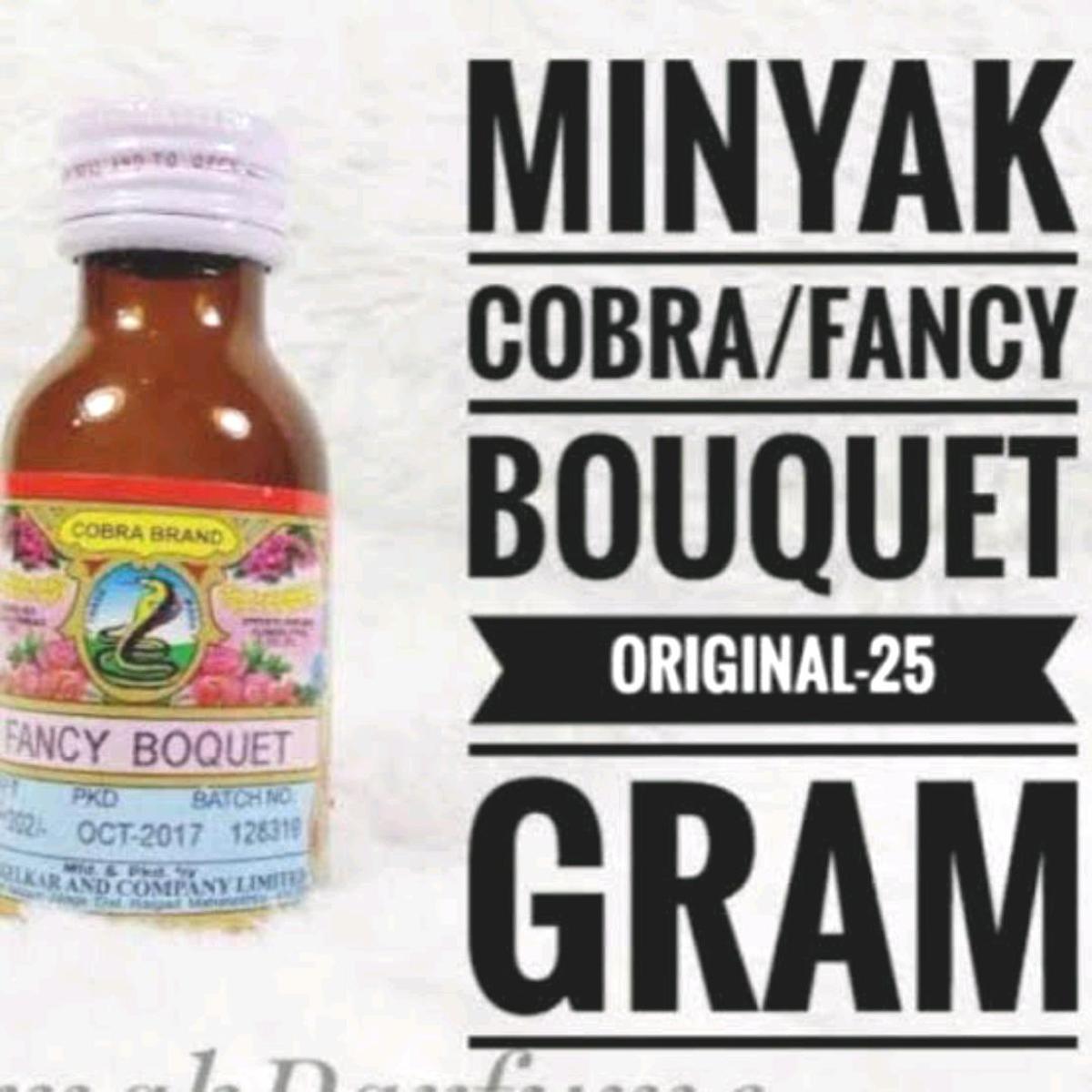 Fancy Boquet Cobra Brand Mumbai India Origenal Attar 25ml Inteck Bottle
