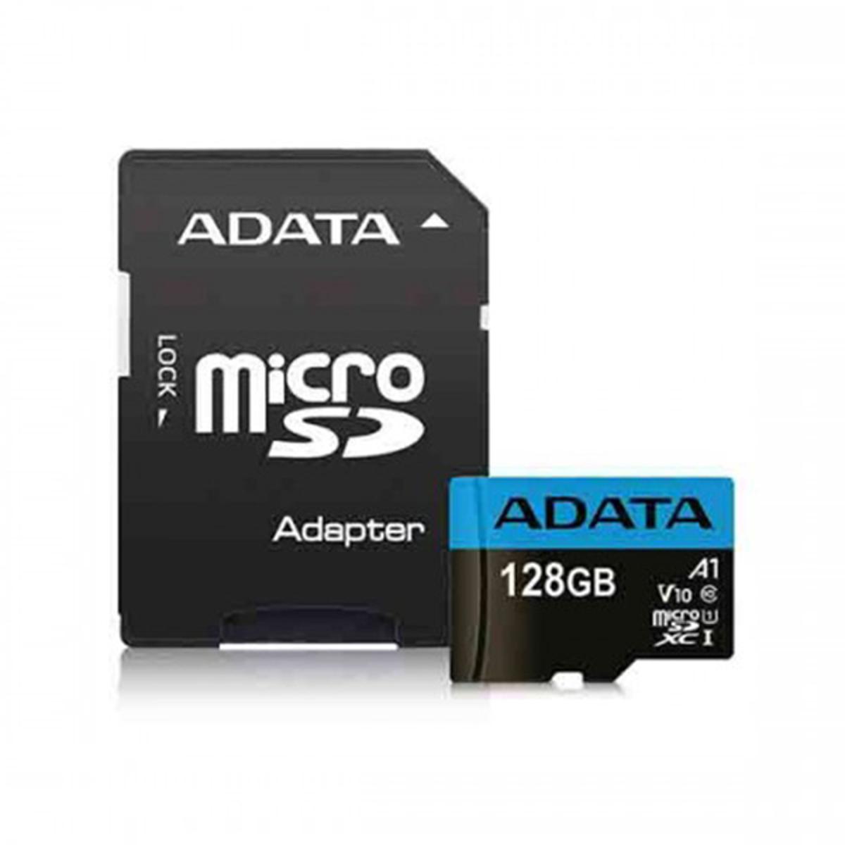 ADATA 128GB Class 10 MicroSD Memory Card with a Lifetime Warranty - Trustworthy Companion for Extended Data Storage