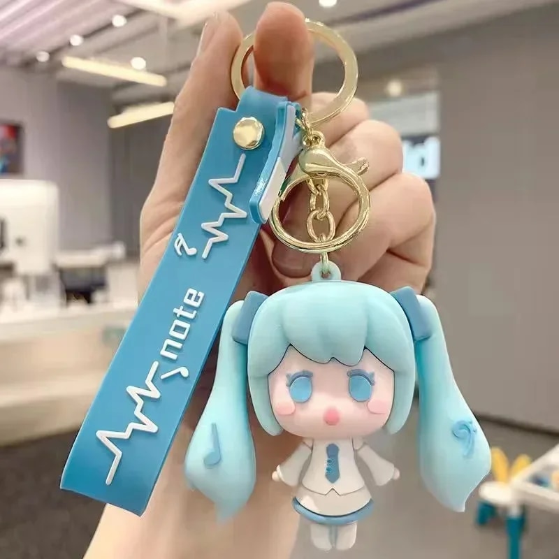 Anime Figure Collection: Hatsune Miku Statue Figurines and Case Widget. 