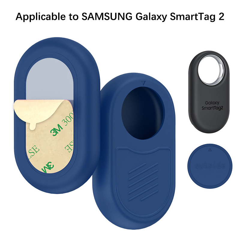 For SmartTag 2 Case Portable Protector Cover For Samsung Galaxy SmartTag2 Smart Tag 2 Soft Silicone Protective Shell Skin Cover Eatop. 