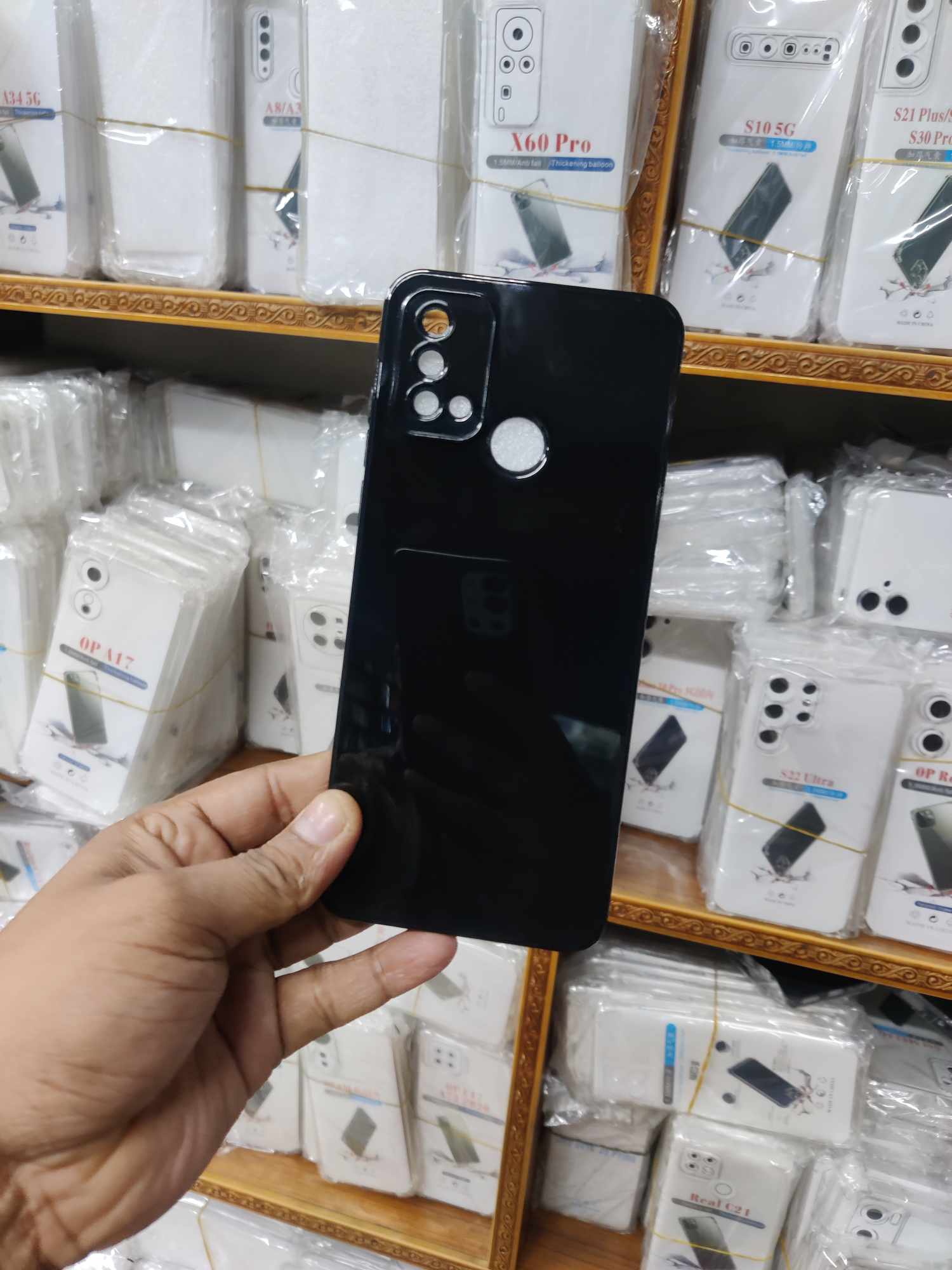 For Benco V90 Back Cover Soft Handy Premium With Camera Proteciton Carbon Fiber Back Case Luxury Primo For Benco  V90. 