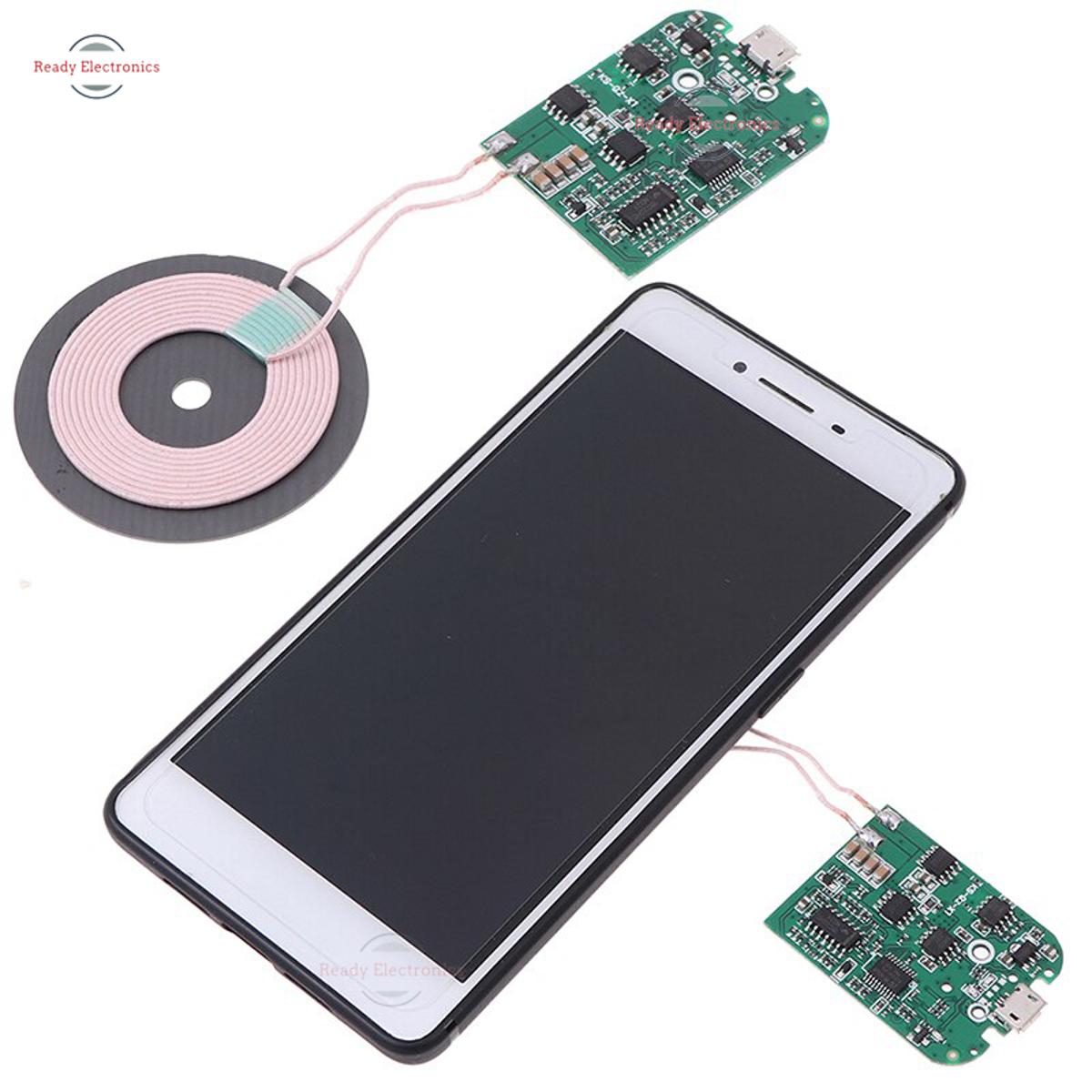 Universal Portable 15W Qi Fast Charging Wireless Charger PCBA DIY standard  Accessories transmitter module coil circuit board