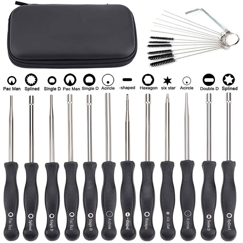 ICQURBT Pack-Of-24 Carburetor Adjustment Tool Carburator Adjusting Kit for 2-Cycle Small Trimmer Weedeater Chainsaw. 