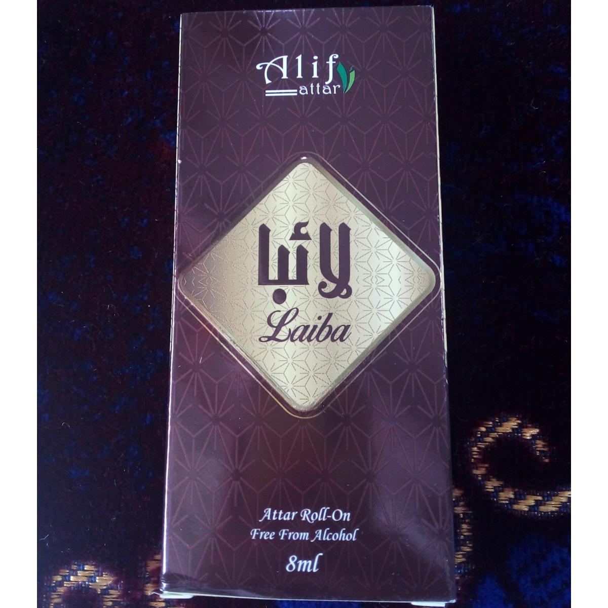 Laiba attar by Alif (Alif new collection) 8 ml roll on long lasting fragrance