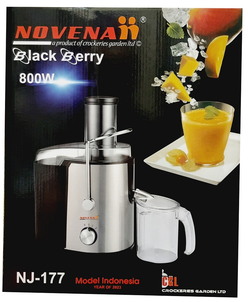 NOVENA NJ-177 ELECTRIC JUICER MACHINE 800 WATT