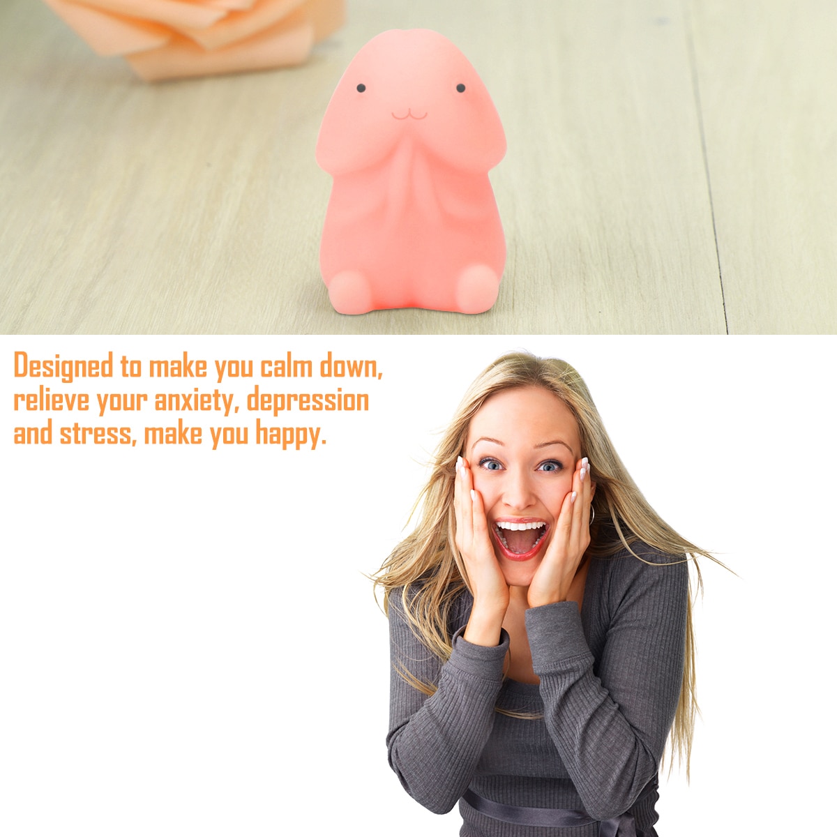 【VisioN Shop】Squeeze Squishy Antistress Toy Squeezable Squishy Toy Relief  Toys. 