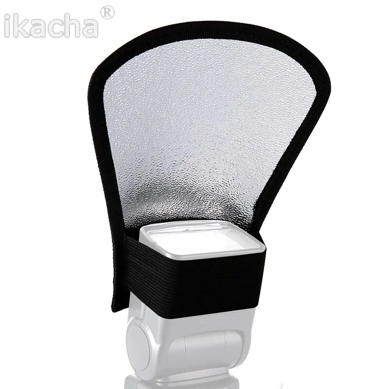 【YIYANGMAOYI111】1pcs Universal Flash Diffuser Reflector Canon Nikon Pentax Yongnuo Speedlite Photography Studio Photo