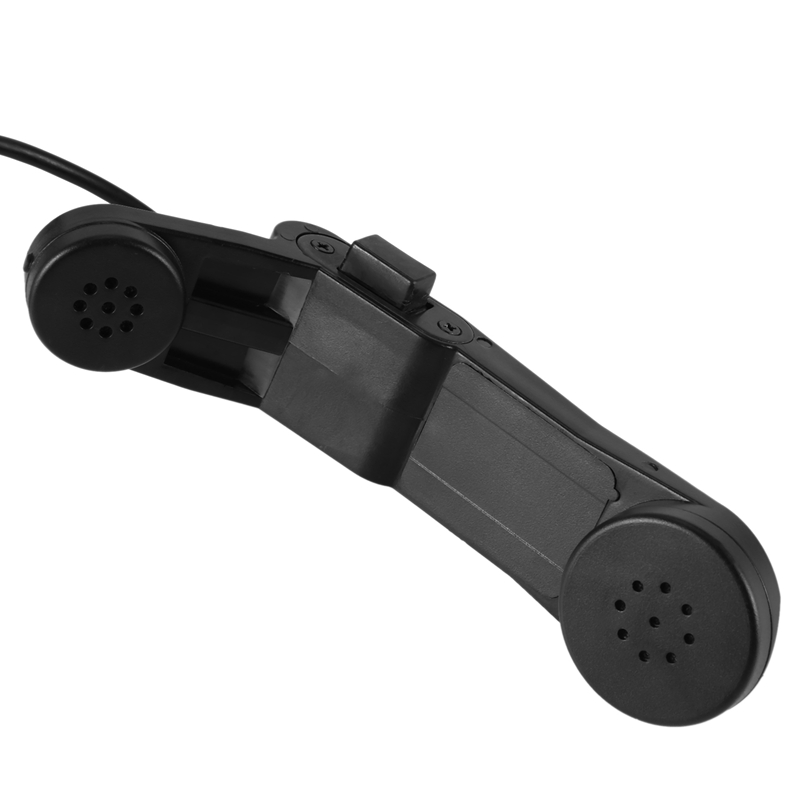 H250 Handheld Speaker Microphone PTT For Baofeng UV-5R 5X UV-GT-DM-5R Plus TYT Retevis Two-Way Radio. 