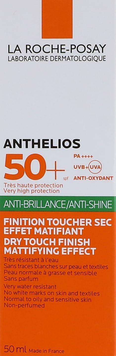 La Roche Posay Anthelios XL Non Perfumed Dry Touch Gel Cream SPF-50 50 ml, Multicolour. 
