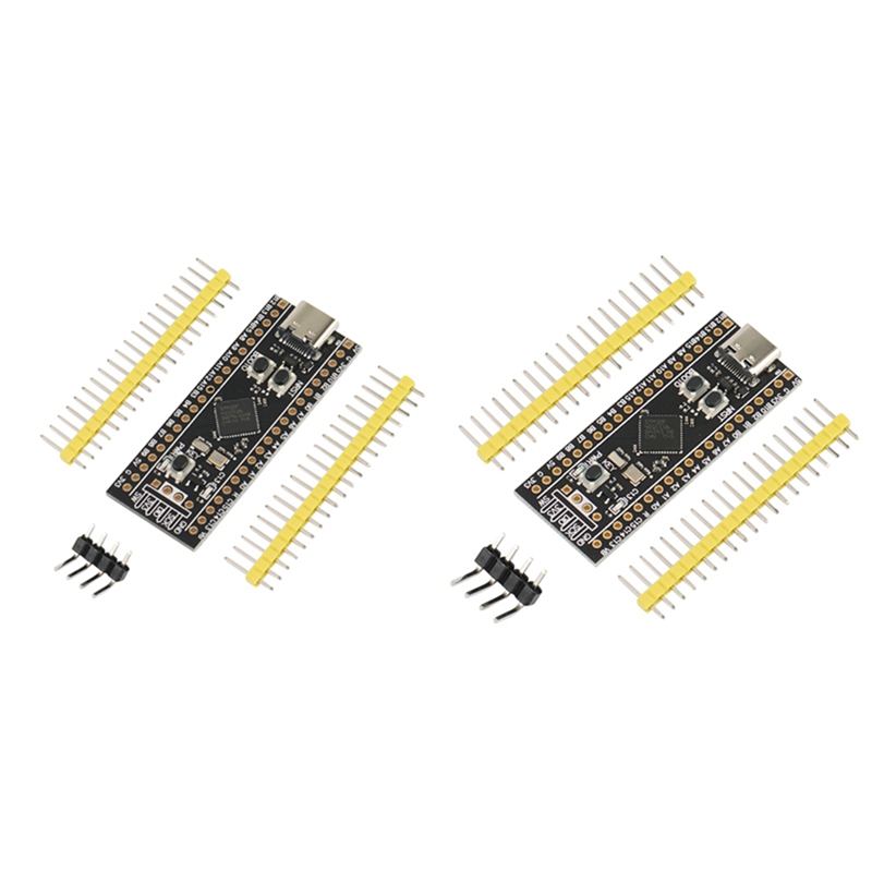 2Pcs STM32F401 STM32F401CCU6 Development Board V3.0 STM32F4 Learning Board Support for Programming