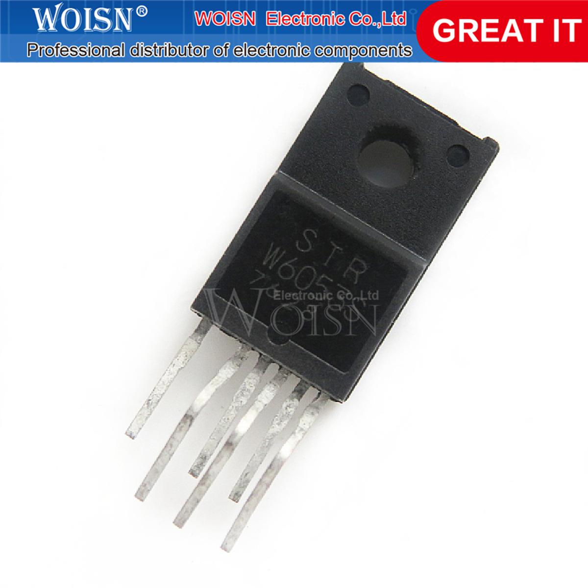5pcs STR-W6053S STR-W6053N STRW6053N W6053N TO-220F-6