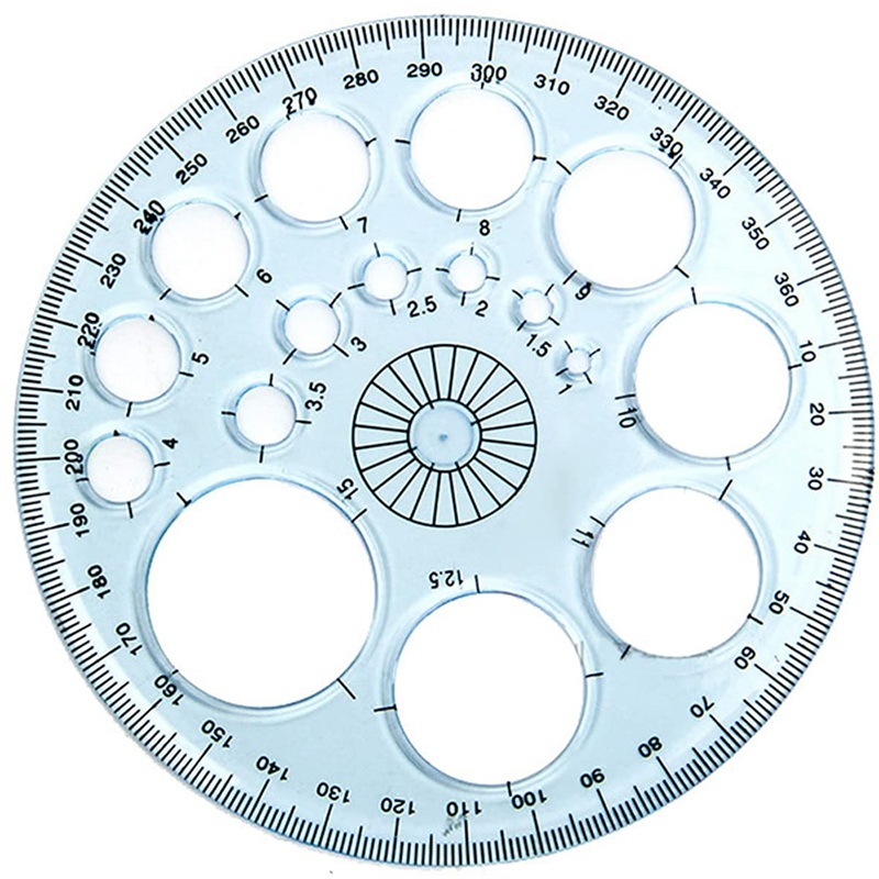 Multifunctional Geometric Ruler, Multifunctional Drawing Universal. 