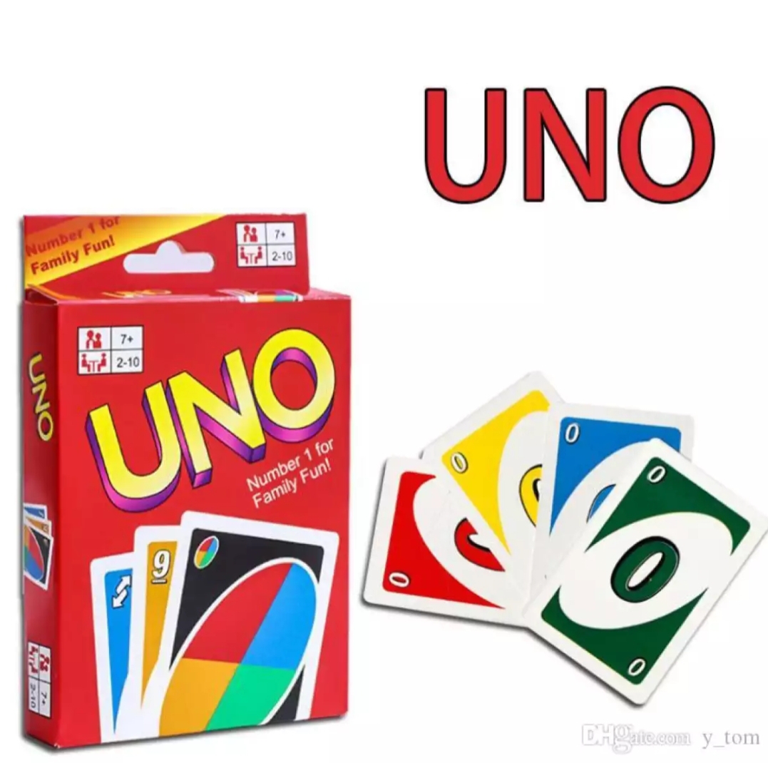 UNO card game/Uno Card Game - Multi Color/Uno Number 1 for Family Fun! Card Game Family Children Friends Playing Fun Cards. 