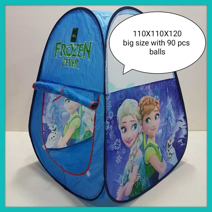 Frozen print Tent house with 90 pcs ball big size