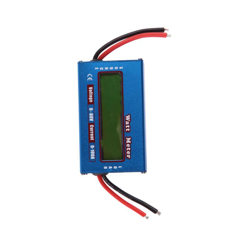 Digital Wattmeter Watt Meter Power Meter DC 60V 100A Balance Voltage power source Checker. 