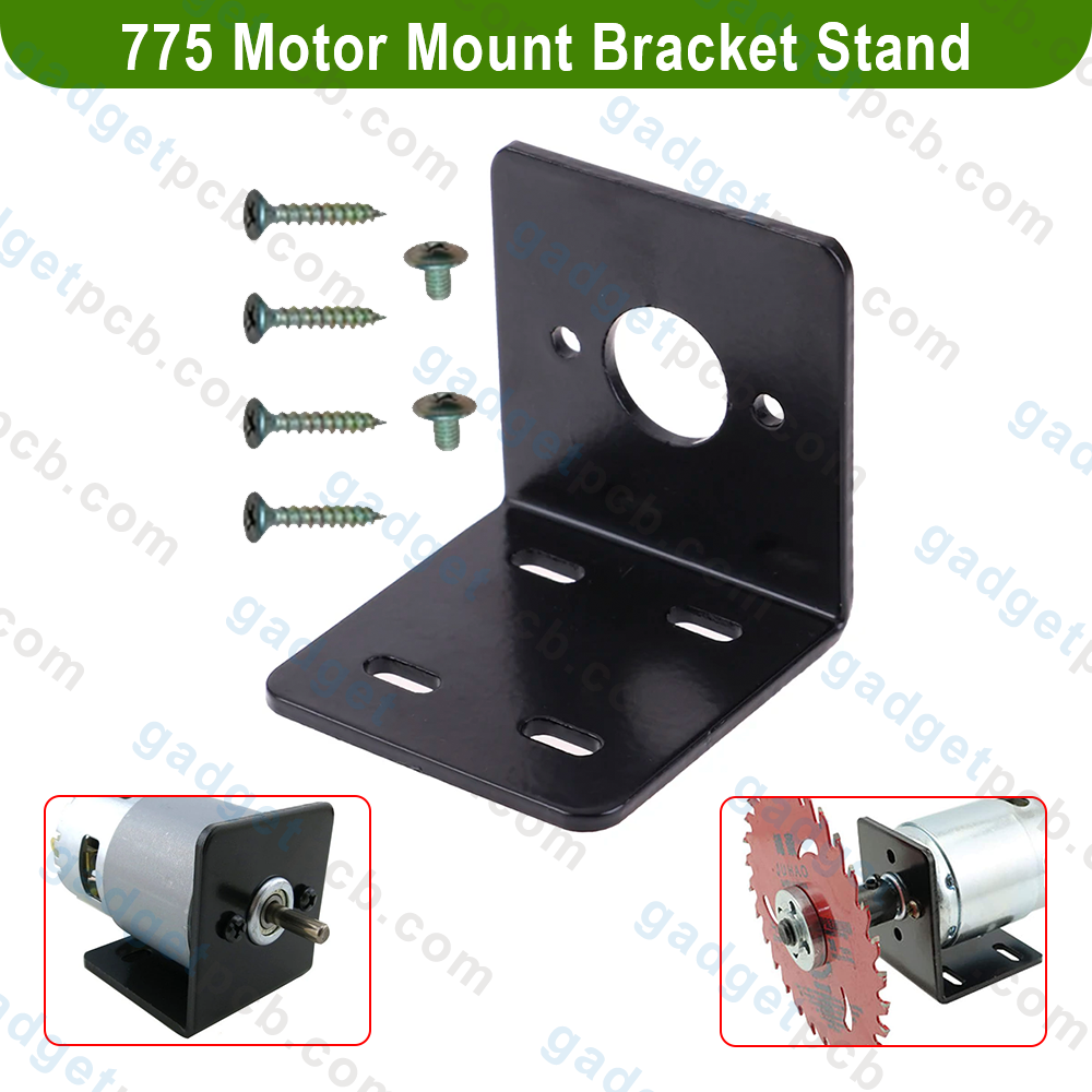 775 Motor Mount Bracket 775 DC Motor Bracket Table Saw Stand 775 Motor Mounting Bracket and Screws 775 Motor Cutting Polishing CNC Accessories 3D Printer. 