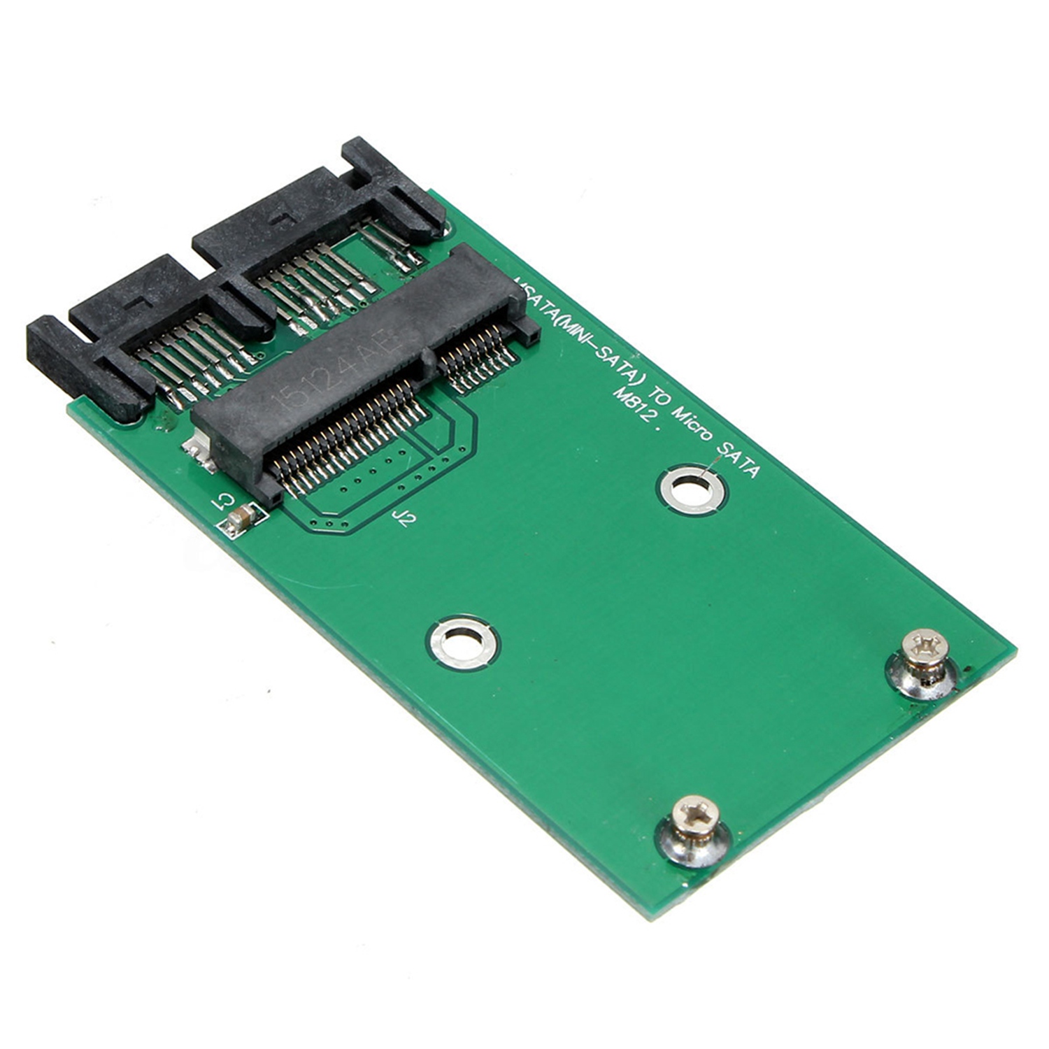 1 Pcs MSATA to PATA Adapter Converter Card & 1 Pcs SSD to 1.8 Inch Micro-SATA Adapter Converter Card Module Board. 
