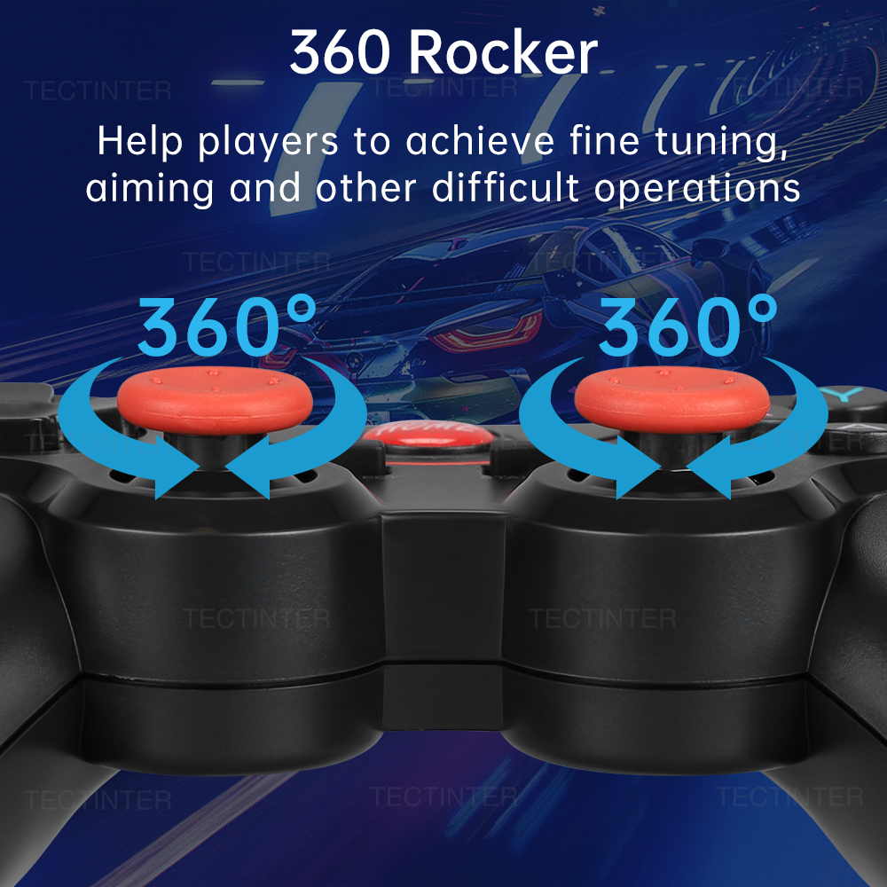 Terios Wireless Joystick Support Bluetooth 3.0 Gamepad Game Controller Gaming Control for Tablet PC Android Smart mobile phone. 