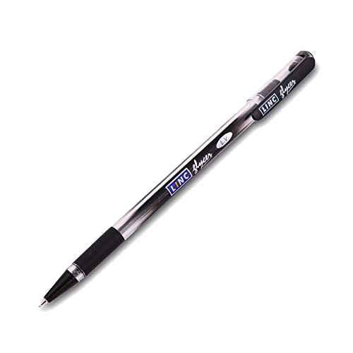 Linc Glycer Ball Pen, Fine Tip, Cap off, 6mm,  ( Pack of 12) 1 Dozen.. 