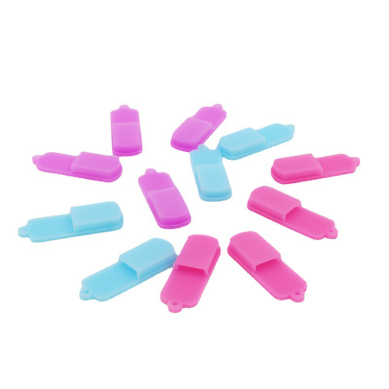 Silicone U Disk Storage Case Bag Portable USB Flash Drive Case Protective Cover For U Disk Flash Drive Protector Huiye. 